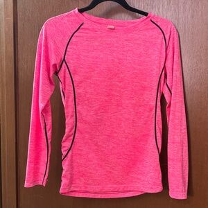 Amazon Women's Long Sleeve Pink Tee